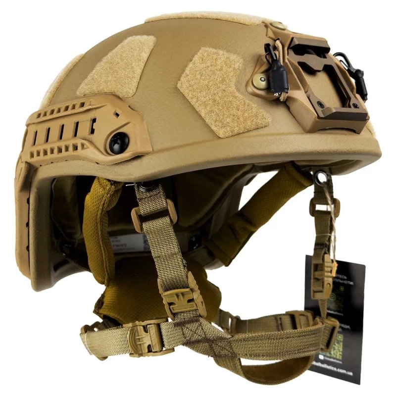 НОВИЙ Шолом FAST Maritime Tactical Helmet з системою WENDY. Койот. — фото 3