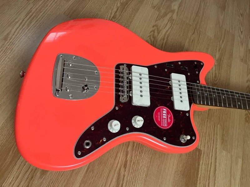 Новий Squier by Fender Classic Vibe '60s Jazzmaster Tahitian Coral — фото 2