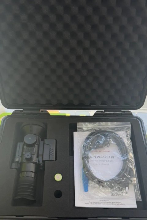 Новий тепловізійний приціл  PSION PLE675 LRF