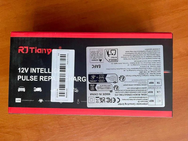 НОВИЙ Зарядний пристрій для АКБ акумуляторів 12V 6A 10A з LCD-дисплеєм — фото 7