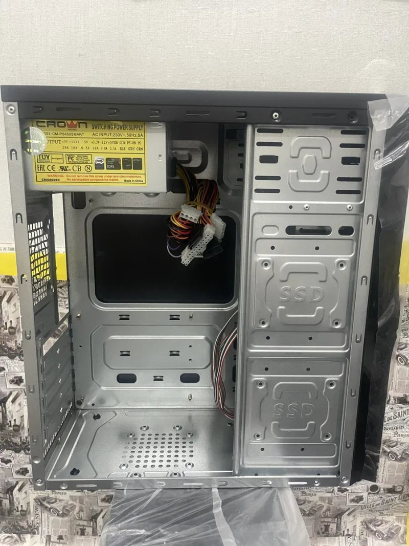Новые Корпуса Crown CMC-SM600, 415x175x380,  (верхний) ATX. — фото 5