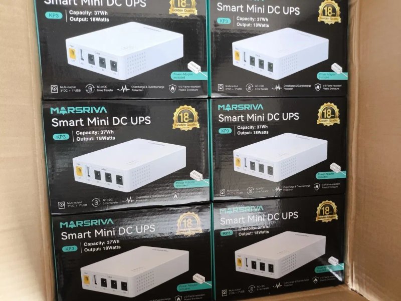 Новый источник 2 А бесперебойного питания UPS Marsriva KP3 10000 мАч — фото 8