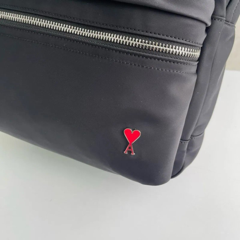 Новый Рюкзак AMI Paris Black l Ami l Ami Paris l Рюкзак l Для Школы l Школьный Рюкзак — фото 4