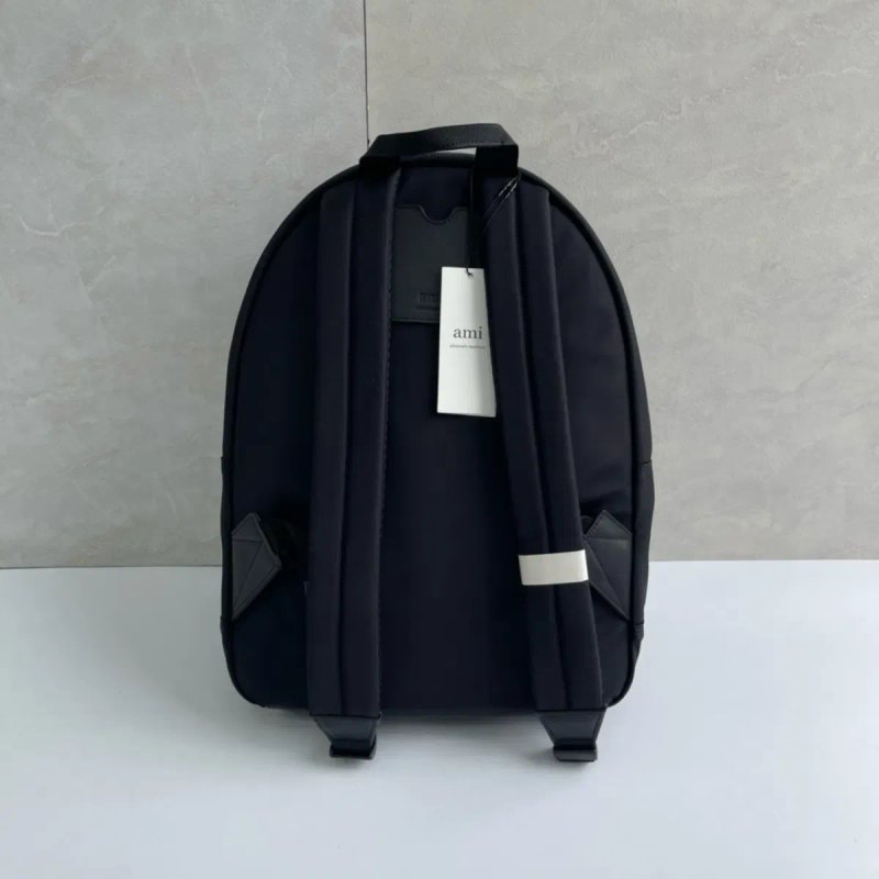 Новый Рюкзак AMI Paris Black l Ami l Ami Paris l Рюкзак l Для Школы l Школьный Рюкзак — фото 5