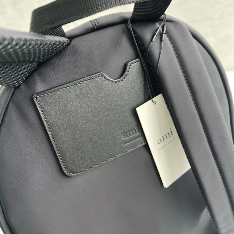 Новый Рюкзак AMI Paris Black l Ami l Ami Paris l Рюкзак l Для Школы l Школьный Рюкзак — фото 7