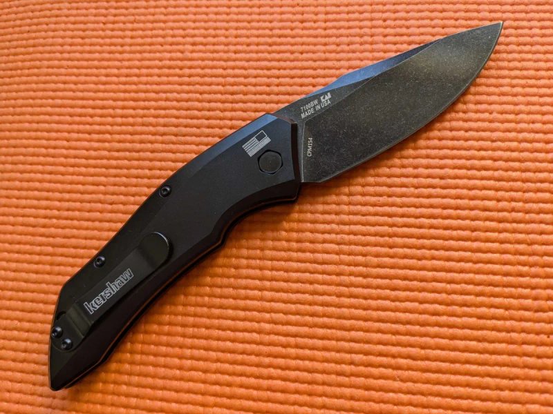 Нож Kershaw 7100. выкидной нож — фото 4