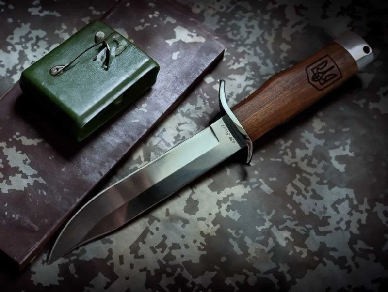 Нож Разведчика нескладной Финский классический Финка военный — фото 3