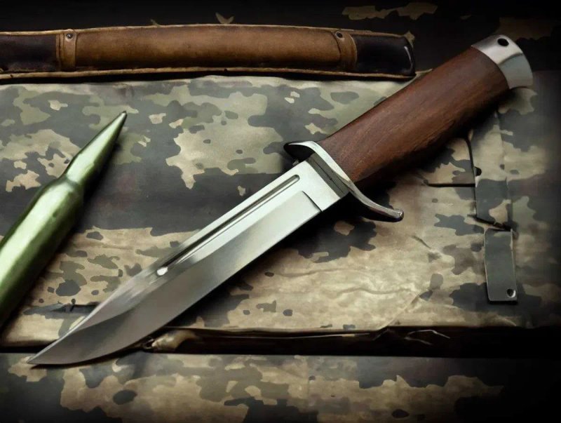 Нож Разведчика нескладной Финский классический Финка военный — фото 5