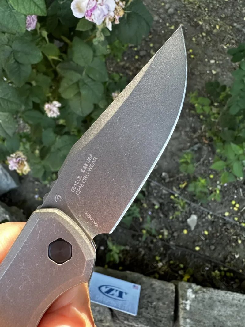 Нож Zero Tolerance 0512OL оригинальный — фото 5