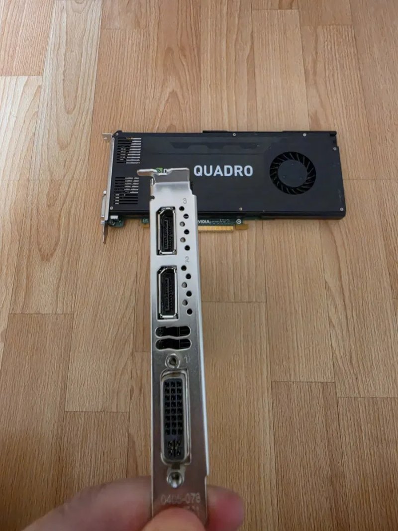 Nvidia Quadro K4000 3GB 192BIT GDDR5 Відеокарта професійна  стан гарний — фото 2