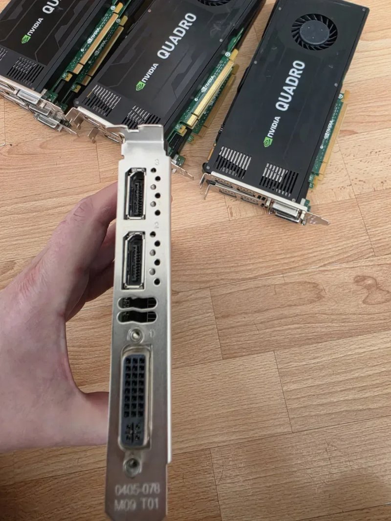 Nvidia Quadro K4000 3GB 192BIT GDDR5 Відеокарта професійна  стан гарний — фото 7