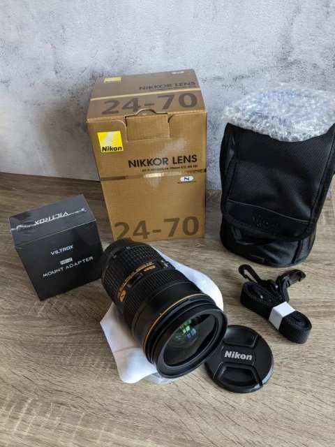 Об'єктив Nikon AF-S 24-70 мм f/2.8G ED Nikkor | Гарантія | Розстрочка