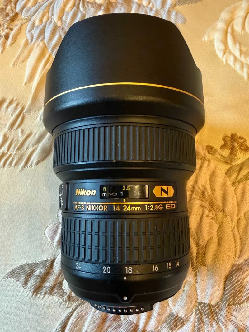 Об'єктив Nikon AF-S Nikkor 14-24mm f/2.8G ED, стан нового, ідеальний, made in Japan, Nano Crystal Coat SWM ED IF Aspherical, вага 1кг — фото 2