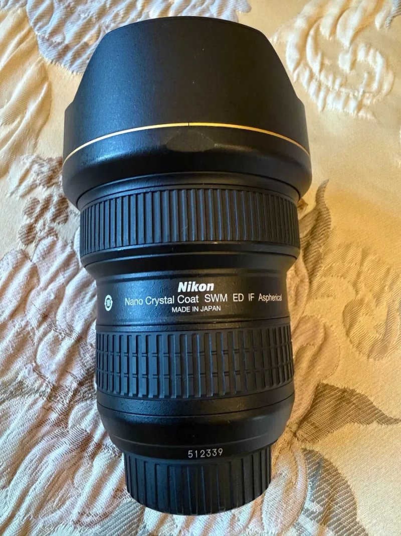 Об'єктив Nikon AF-S Nikkor 14-24mm f/2.8G ED, стан нового, ідеальний, made in Japan, Nano Crystal Coat SWM ED IF Aspherical, вага 1кг — фото 5
