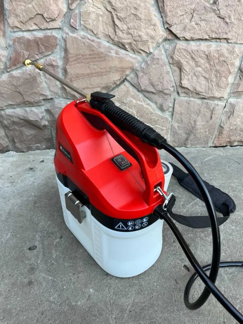 Обприскувач Einhell X-Change GE-WS 18/7 Li без аку і зарядного !!!обєм бака 7літрів!!! — фото 4