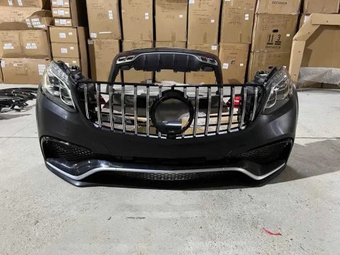Обвес GL-Class X166 чтоб переодеть GLS 63 AMG Обвіс ГЛС 63 для ГЛ х166 з оптикою Обвес з бамперами і фарами В GLS X166 63 AMG Комплект Обвеса Амг 63