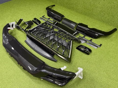 Обвес Lexus LX570 450d TRD Superior F Sport Решетка Бампер Губа