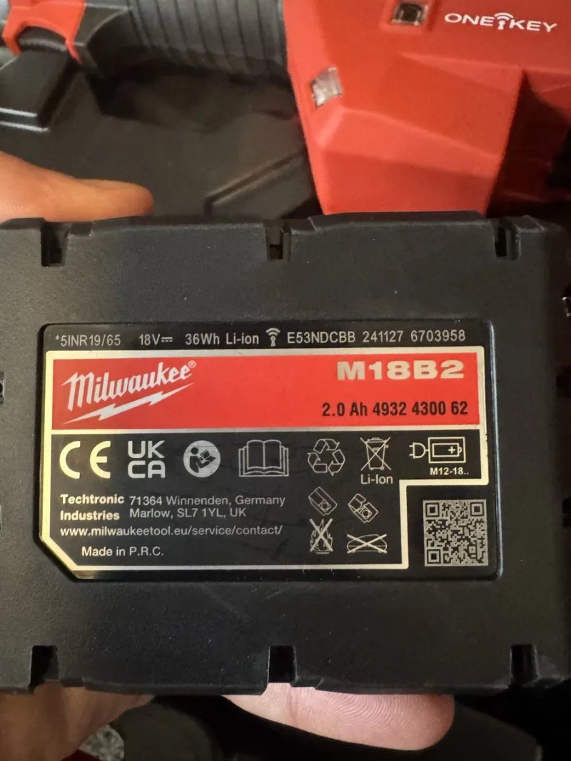 Обжимник гідравлічний акумуляторний для кабелів Milwaukee M18 HDCT-202C — фото 4