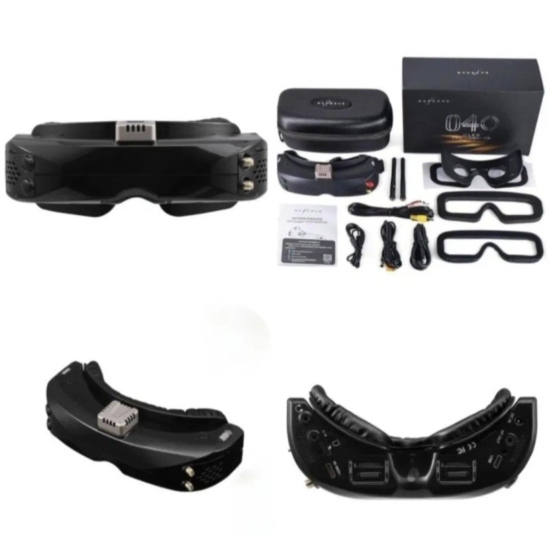 Очки SKYZONE SKY04O PRO Black 1280x720 OLED 42deg DVR SteadyView VRX 5,8ГГц 48CH — фото 6