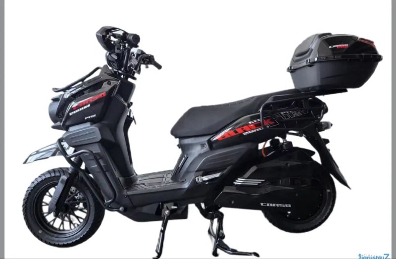 ОДЕСА ДОСТАВКА БЕЗКОШТОВНА! Електричний мопед Corso BlackFury, двигун 2800W, акумулятор літій-залізо-фосфатний — фото 2