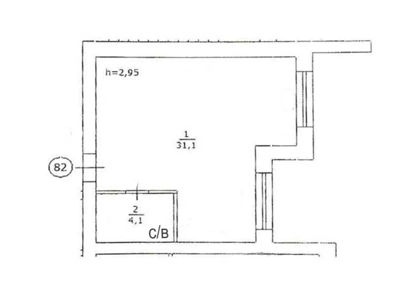 Офіс 35.2м.кв. (НФ), з орендарем, від власника — фото 6