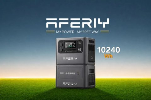 ‼️Офіційна‼️ 2800w зарядна станція Aferiy AF-P280 на 2048Wh