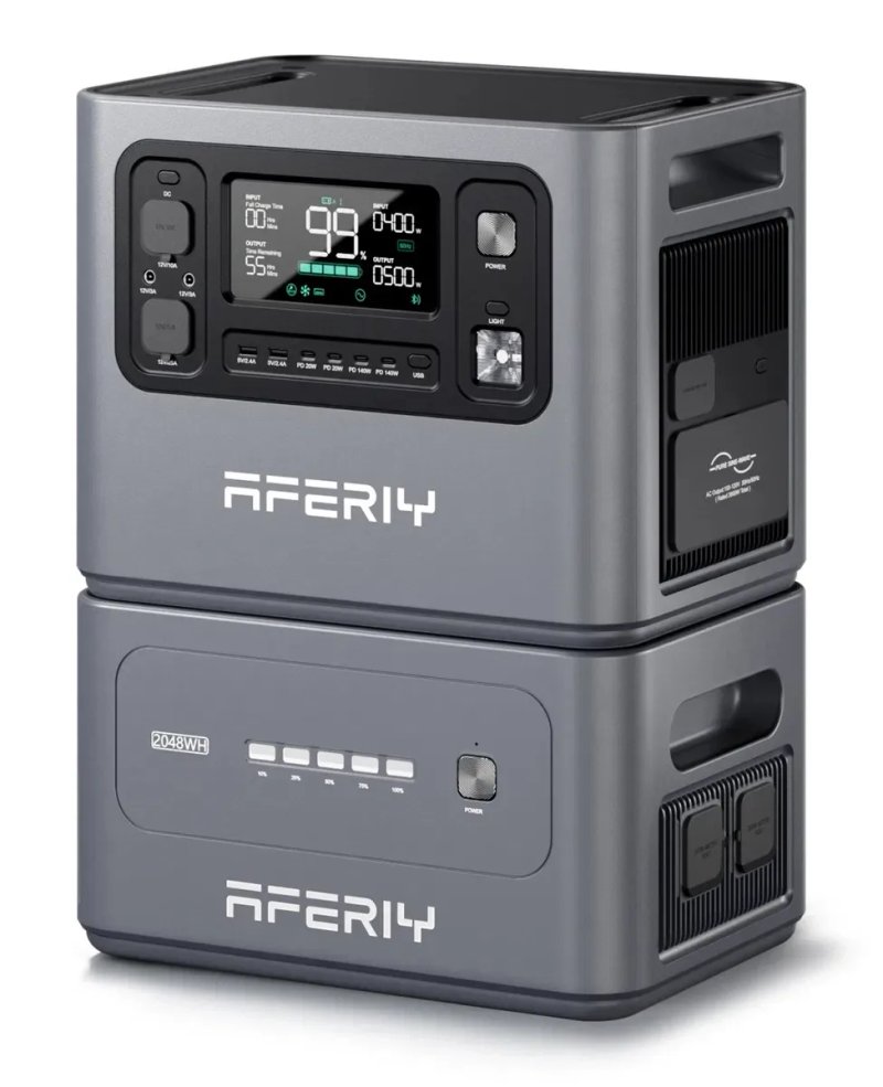 ‼️Офіційна‼️ 2800w зарядна станція Aferiy AF-P280 на 2048Wh — фото 4
