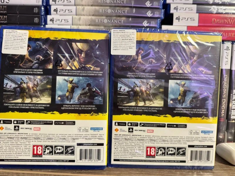 Офіційні диски Marvel: Wolverine (PS5) (повна рос) — фото 5