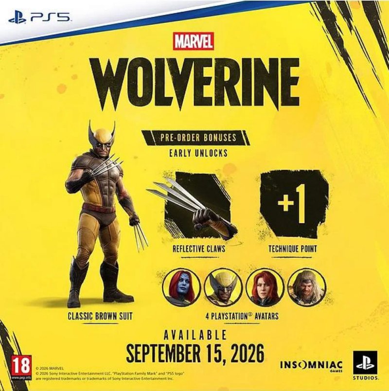 Офіційні диски Marvel: Wolverine (PS5) (повна рос) — фото 7