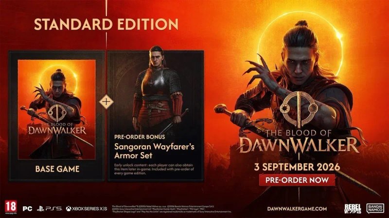 Офіційні диски The Blood of Dawnwalker Day 1 Edition (PS5) (англ) — фото 2