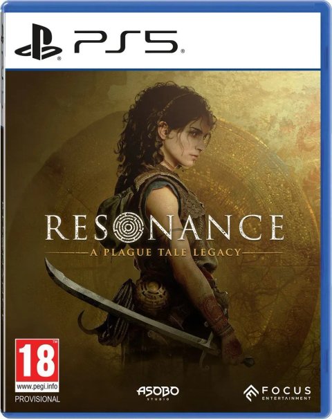 Офіційні диски з грою Resonance: A Plague Tale Legacy (PS5) (укр титри)