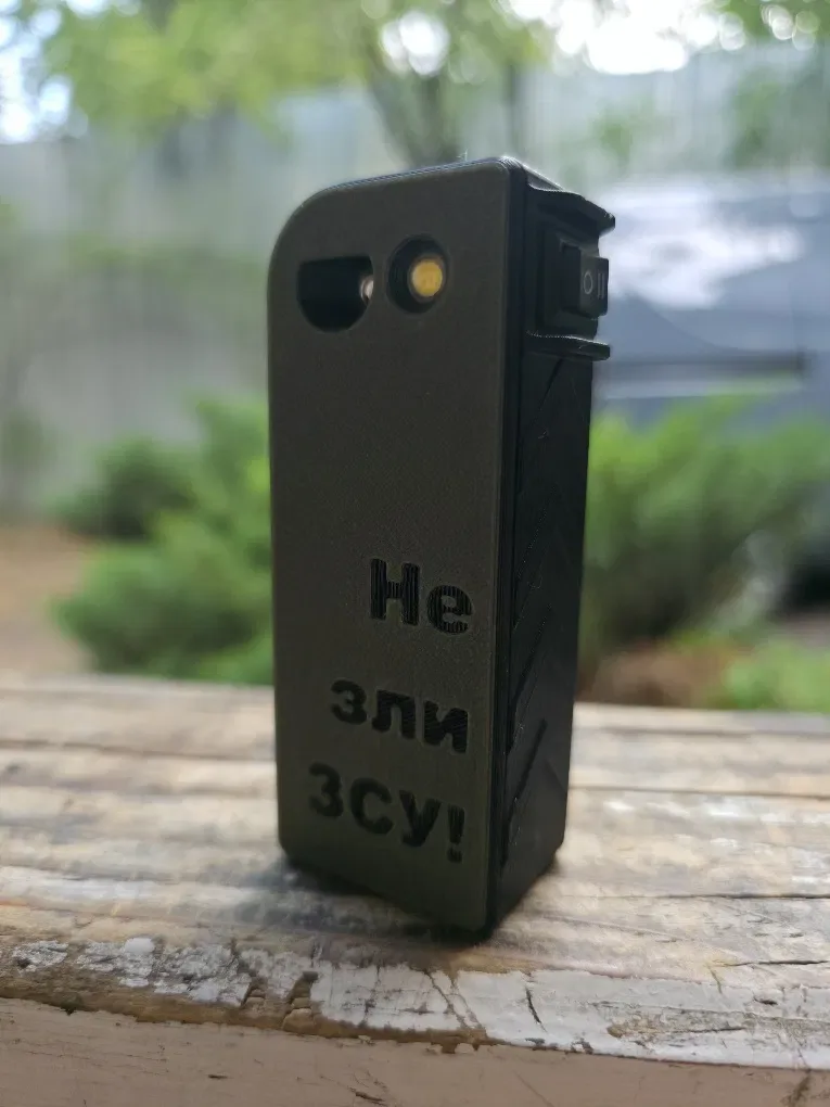 Окопний ліхтарик МІНІ 2в1 30+ годин світла - 220 грн — фото 6