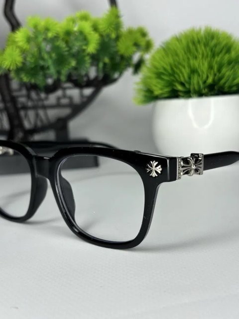 Окуляри Хром Хартс. Очки Chrome Hearts Черные