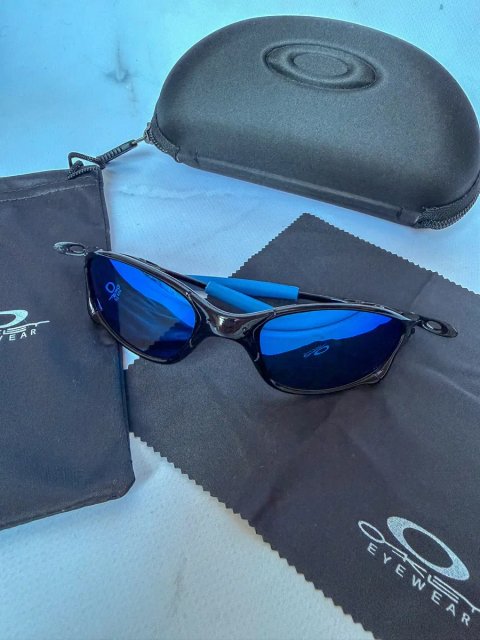 Окуляри Oakley Juliet сині / Очки Оаклей черные y2k / Glasses нові спортивні велосипедні