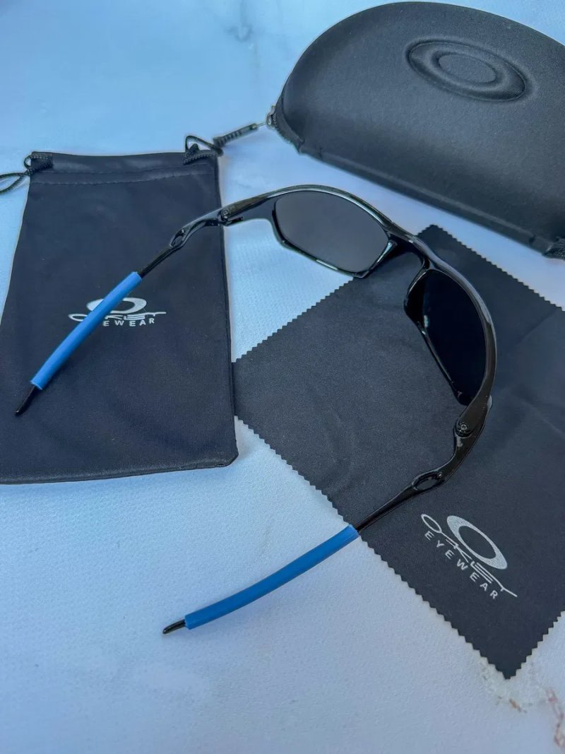 Окуляри Oakley Juliet сині / Очки Оаклей черные y2k / Glasses нові спортивні велосипедні — фото 2