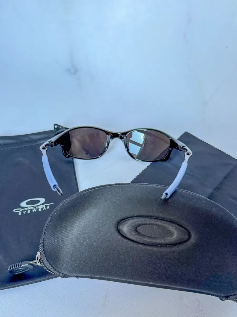 Окуляри Oakley Juliet сині / Очки Оаклей черные y2k / Glasses нові спортивні велосипедні — фото 4