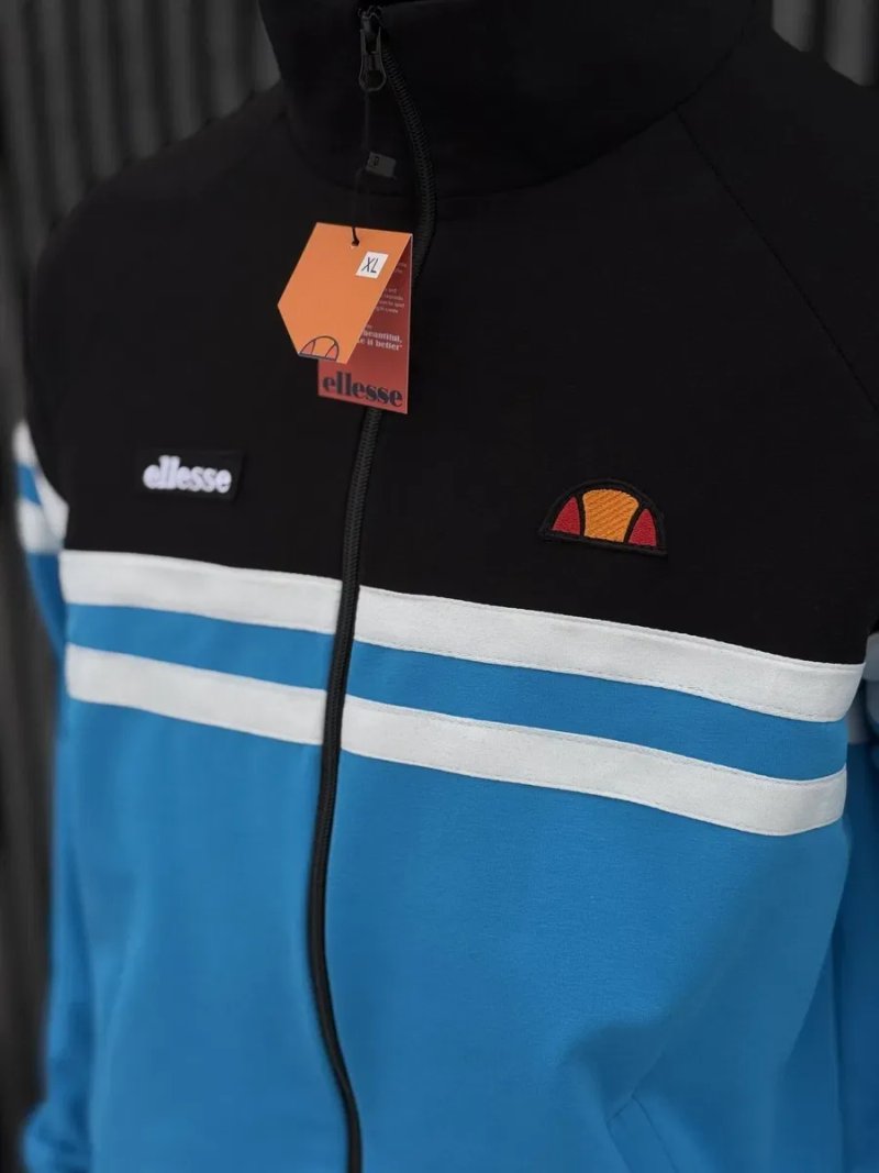 Олімпійка Ellesse. ЛЮКС якість Кофта на змійці Еліс. Зіпка — фото 5
