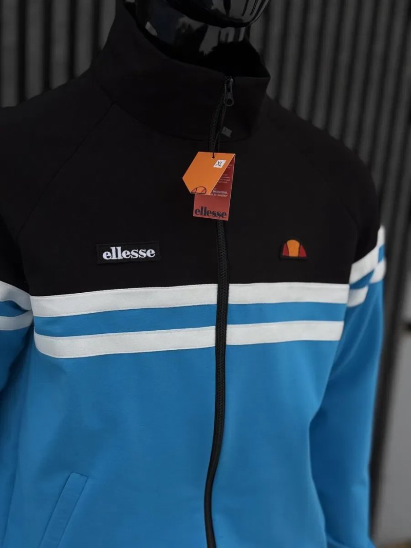 Олімпійка Ellesse. ЛЮКС якість Кофта на змійці Еліс. Зіпка — фото 7