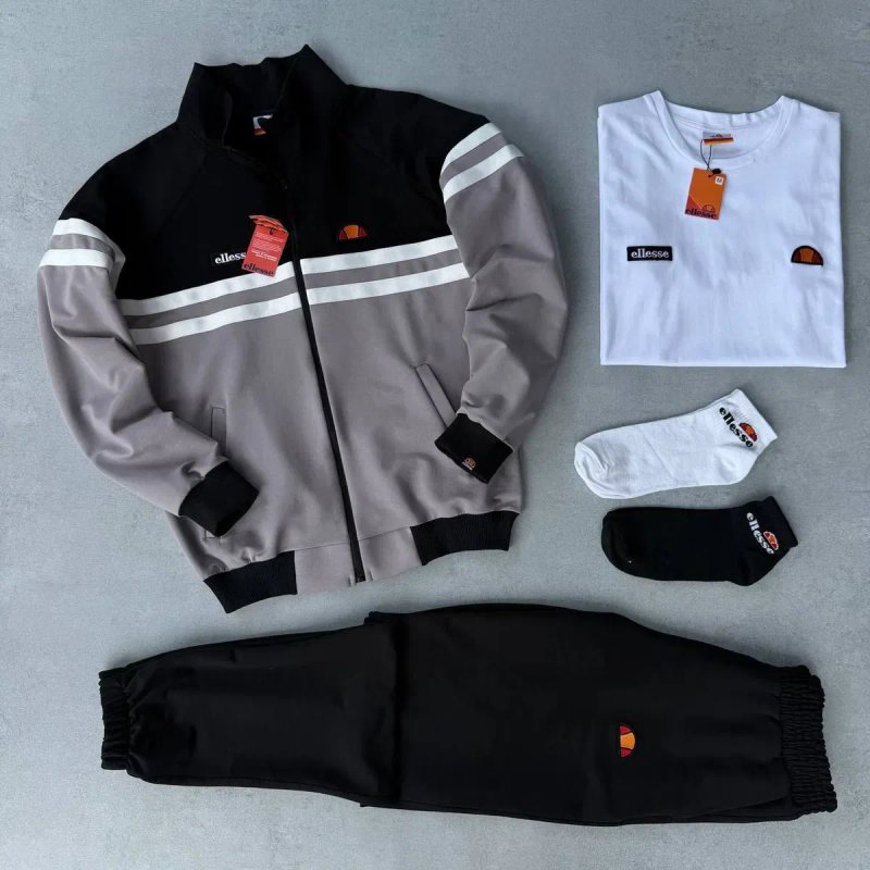 Олімпійка Ellesse. Люкс якість. Зіпка еліс . Кофта на змійці — фото 7