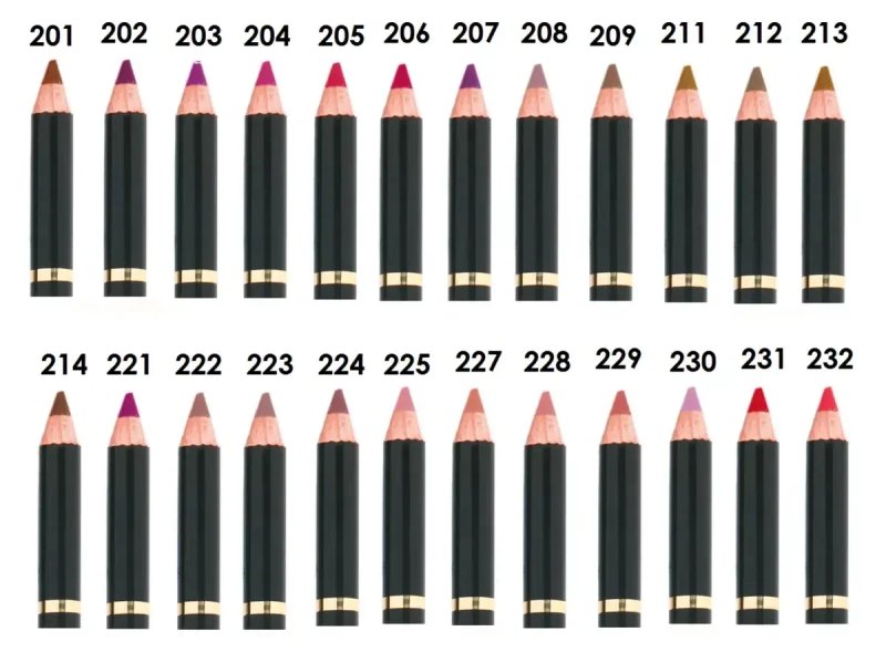 Олівці для губ Golden Rose lipliner (класична серія) — фото 3