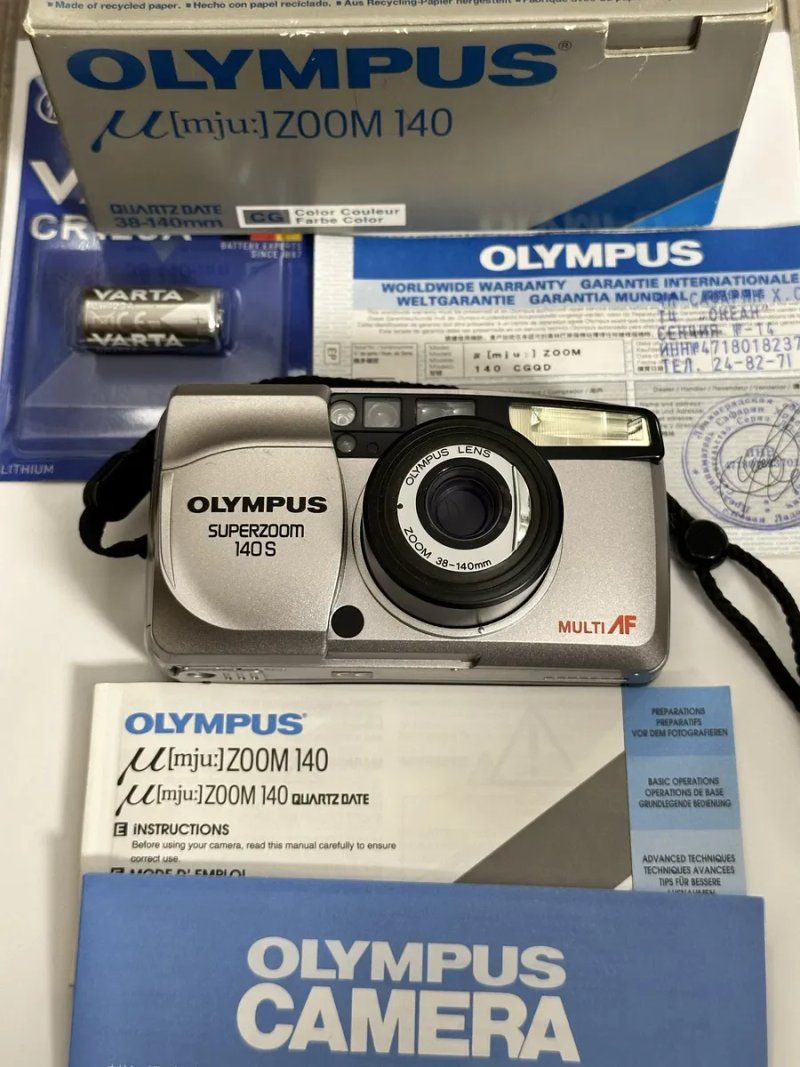 Olumpus Mju Superzoom 140 S — фото 3