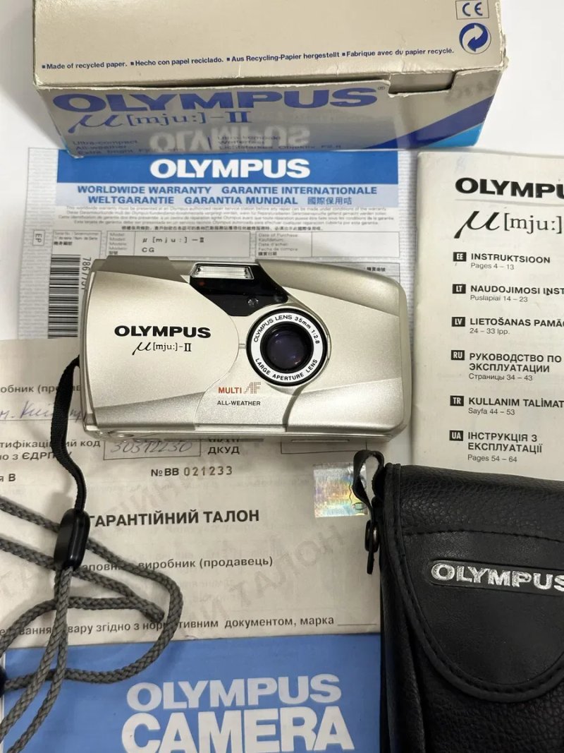 Olympus Mju -2 Новий !!! Не був в використанні — фото 2