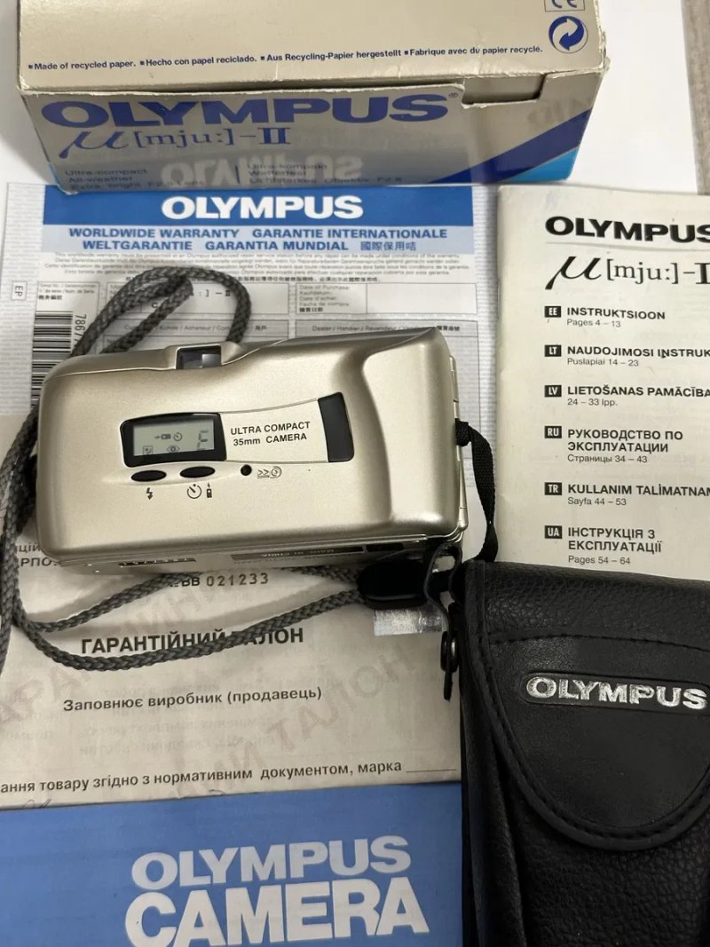 Olympus Mju -2 Новий !!! Не був в використанні — фото 3