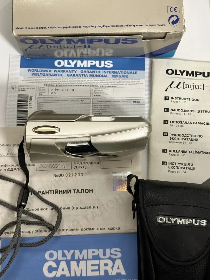 Olympus Mju -2 Новий !!! Не був в використанні — фото 4