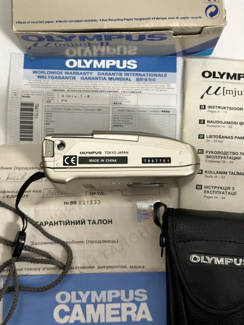 Olympus Mju -2 Новий !!! Не був в використанні — фото 5
