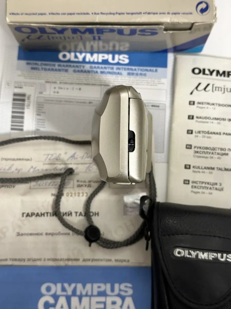 Olympus Mju -2 Новий !!! Не був в використанні — фото 6