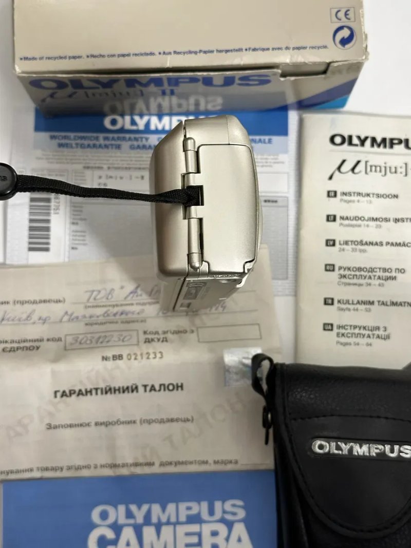 Olympus Mju -2 Новий !!! Не був в використанні — фото 7