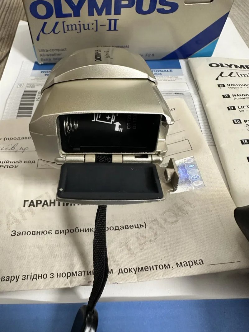 Olympus Mju -2 Новий !!! Не був в використанні — фото 8