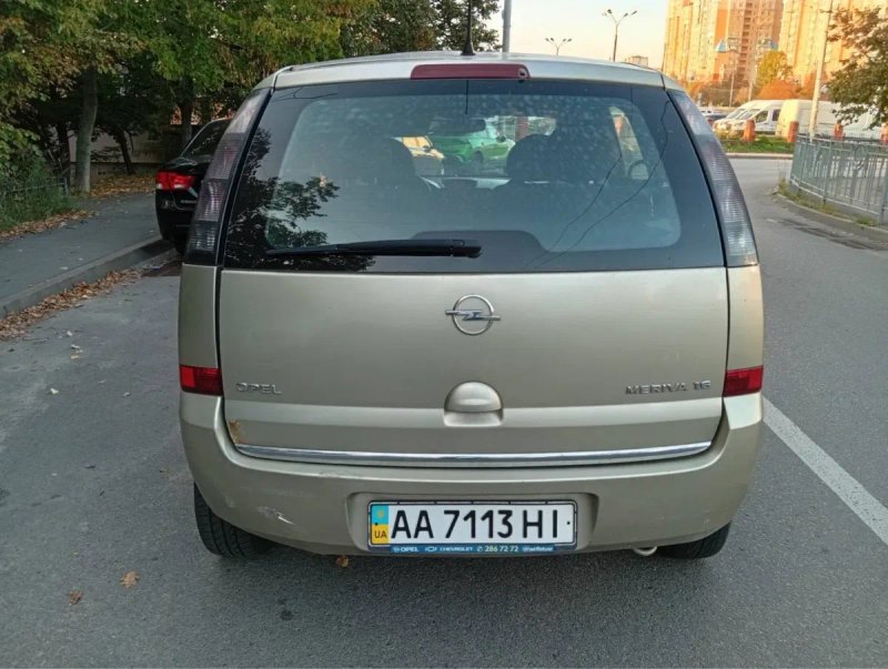 Opel Meriva 2008 — фото 2