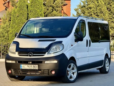 Opel Vivaro 1.9 Довга База З Кондиціонером Стан Як На фото Просто ІДЕАЛ!!! ПРОБІГ 257 Тис.Км Пасажир 8+ 1